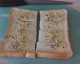 簡単朝食トースト＊ガーリック編作り方4写真