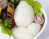 超簡単♪キャラ弁☆ウルトラマンギンガ作り方3写真