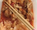 鶏もも肉とキャベツの炒め物作り方1写真