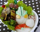 超簡単♪キャラ弁☆ウルトラマンギンガ作り方7写真
