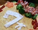 オムライスdeお祝い！！オムライスケーキ作り方15写真