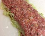 白菜とひき肉の重ね蒸し作り方4写真
