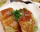 白菜とひき肉の重ね蒸し作り方11写真