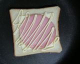 フライパンで簡単！ホットサンド。作り方2写真