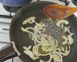 濃厚～！塩辛とクリームチーズのパスタ作り方4写真