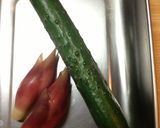 きゅうりとミョウガのさっぱりサラダ作り方1写真