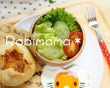 ✿目玉焼きde可愛いキティちゃん✿作り方4写真