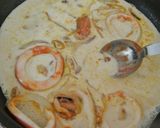 濃厚～！塩辛とクリームチーズのパスタ作り方8写真