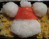 キャラ弁　クリスマスミッキー＆ミニー作り方2写真
