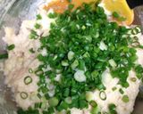 鶏むね肉の大豆蓮根団子作り方5写真
