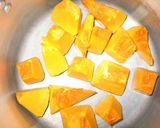 バター風味！かぼちゃの煮物作り方1写真