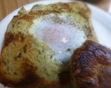 目玉焼きトースト作り方5写真