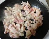 鶏皮と長ネギの甘辛 焼き鳥風作り方2写真