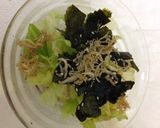 レタス海苔しらすサラダ作り方5写真