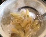 ゴルゴンゾーラペンネ♡蜂蜜がけ作り方1写真