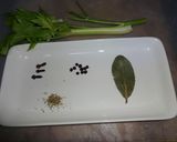 ブーケガルニ（香草束）の作り方♡作り方1写真
