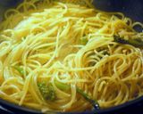 アンチョビと菜の花のシンプルパスタ作り方5写真