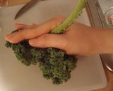 やわらかケールのミルクスープ作り方2写真