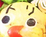 キャラ弁 トリとコアラ笑作り方1写真