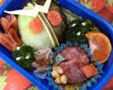 キャラ弁 仮面ライダーw作り方1写真