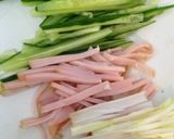 ハムと野菜のキャベツ巻き☆作り方2写真