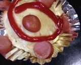 アメリカンドッグ風☆カップケーキ作り方4写真