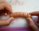 ガオー！キャラ弁百獣の王ライオンウインナ作り方3写真