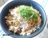 ●サバ味噌煮缶の炊き込みごはん●作り方3写真