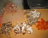 舞茸・ごぼう　秋の炊き込み飯作り方2写真