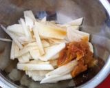 さっぱり長芋の梅肉和え☆長芋サラダ作り方1写真