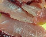 寒ぶりの刺身で鰤茶漬け作り方1写真