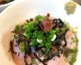 寒ぶりの刺身で鰤茶漬け作り方10写真