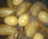 簡単！手羽先とゆで卵の煮物作り方2写真
