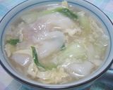 とろりん♪つるりん♫ワンタンスープ作り方8写真