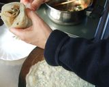クレープ風プルコギラップ作り方14写真