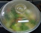 簡単デトックス！コカブと残り物夏野菜煮物作り方5写真