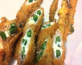 クリームチーズといんげんの豚肉揚げ☆作り方10写真