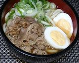 美味しい！うどんのつゆ＆肉うどん作り方4写真