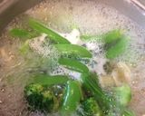 お鍋ひとつで　濃厚ブルーチーズパスタ作り方2写真