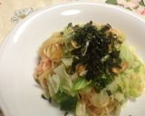 キャベツとめんたいマヨのスパゲティ作り方9写真
