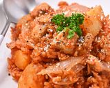炊飯器で春のチキンライス作り方6写真