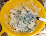 ゴーヤ厚揚げしめじツナのマヨチーズ焼作り方4写真