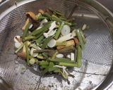 山菜の和風パスタ作り方1写真
