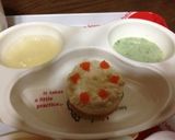 離乳食★ハーフバースデーケーキ作り方7写真