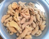 根菜たっぷり 我が家のもつ煮込み作り方1写真