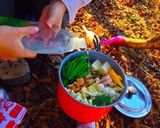 【山ごはん】にんにくたっぷりブデチゲ作り方4写真