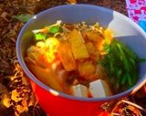 【山ごはん】にんにくたっぷりブデチゲ作り方5写真