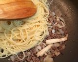 味付けアレンジ☆エリンギとミンチのパスタ作り方5写真