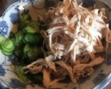 鶏肉ときゅうりの和え物作り方3写真