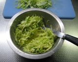忙しい朝食に~卵キャベツトースト♪作り方2写真